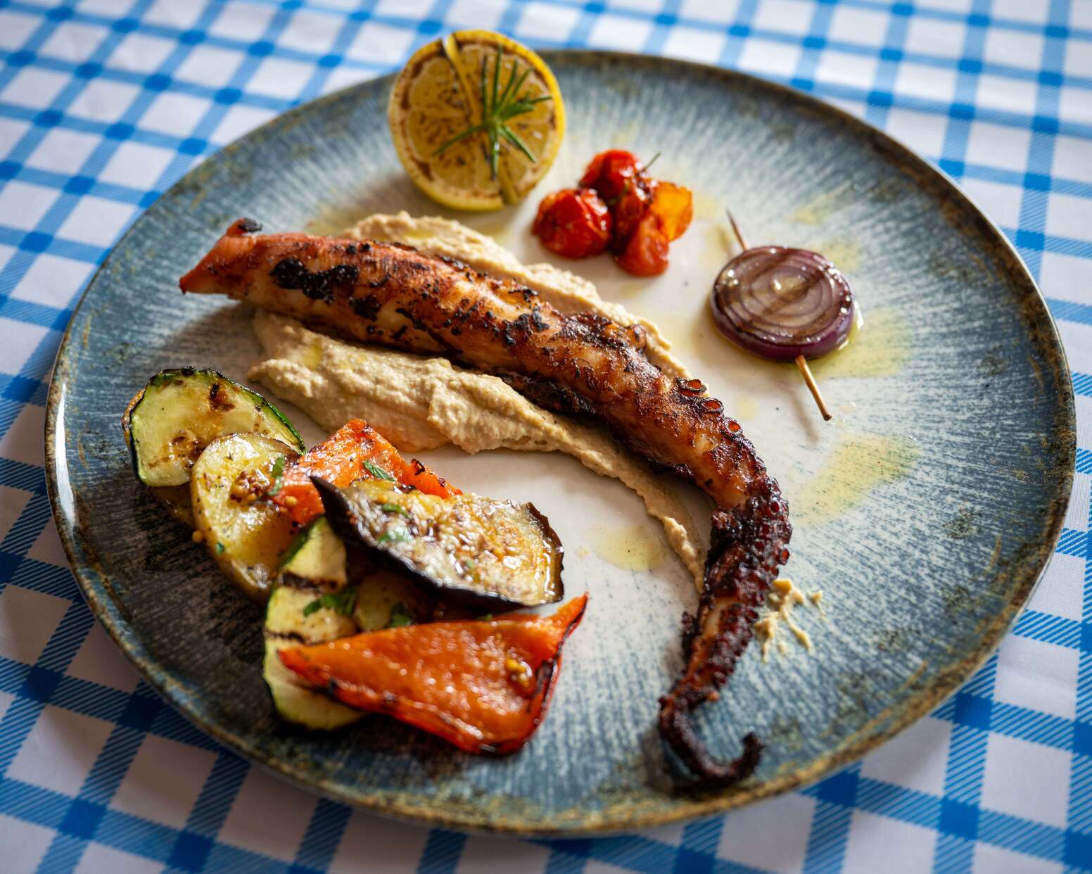 Grilowana Ośmiornica